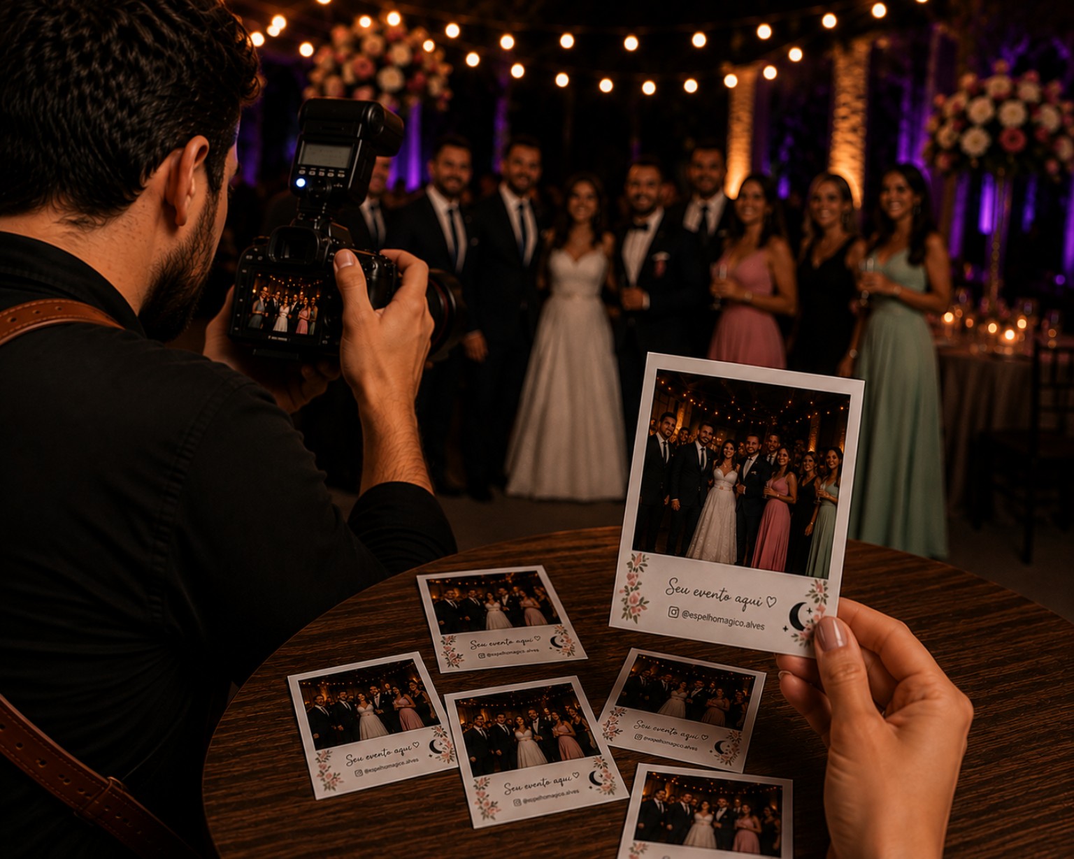 Fotógrafo + Polaroid